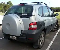 Renault Scénic RX4 vista posterior