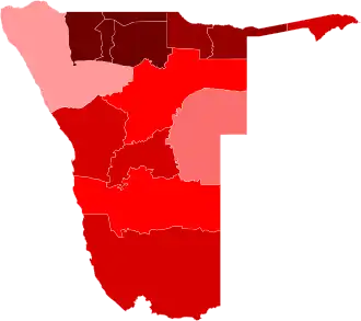 Elecciones generales de Namibia de 2004
