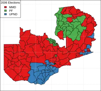 Elecciones generales de Zambia de 2006