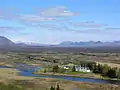 El Öxará a su paso por el Þingvellir