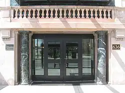 Entrada de la avenida Míchigan