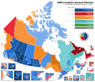 Elecciones federales de Canadá de 2008