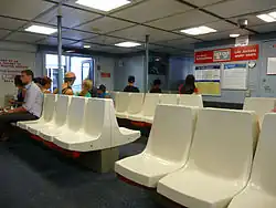 Interior del Burrard Otter.