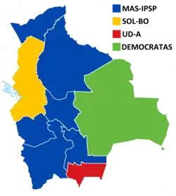 Elecciones subnacionales de Bolivia de 2015