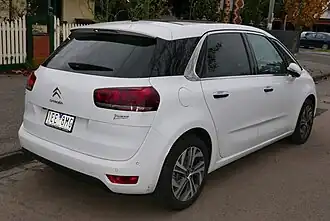 Trasera Citroën C4 Picasso 2ª Generación