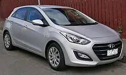 Elantra GT (post-facelift) vista delantera