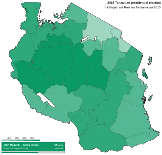 Elecciones generales de Tanzania de 2015
