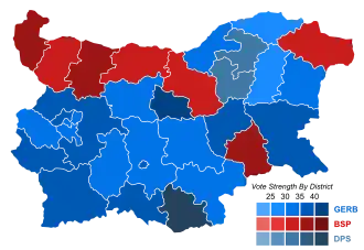 Elecciones legislativas de Bulgaria de 2017