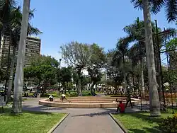 Rotonda del Parque 7 de Junio.