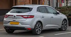 Trasera del Mégane IV.