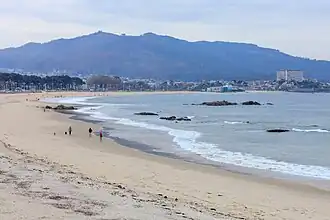 Playa de Samil en 2018