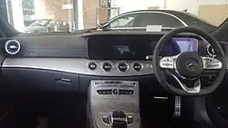 Interior de un CLS 350d 4Matic