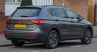 Trasera del SEAT Tarraco