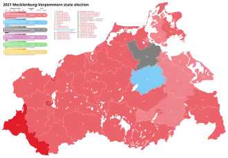 Elecciones estatales de Mecklemburgo-Pomerania Occidental de 2021