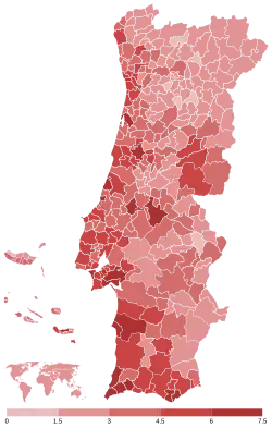 Bloque de Izquierda por municipios