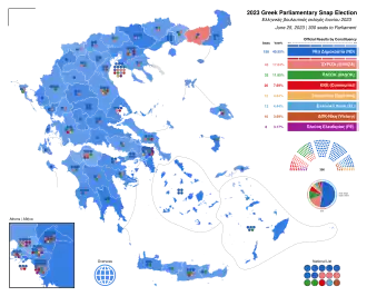 Elecciones parlamentarias de Grecia de junio de 2023