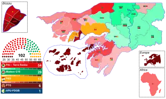Elecciones legislativas de Guinea-Bisáu de 2023