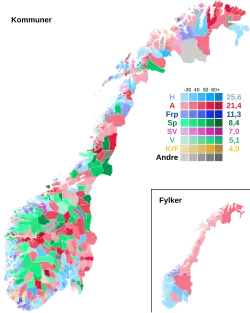 Elecciones municipales de Noruega de 2023
