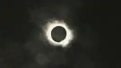 Totalidad vista desde Dallas, Texas