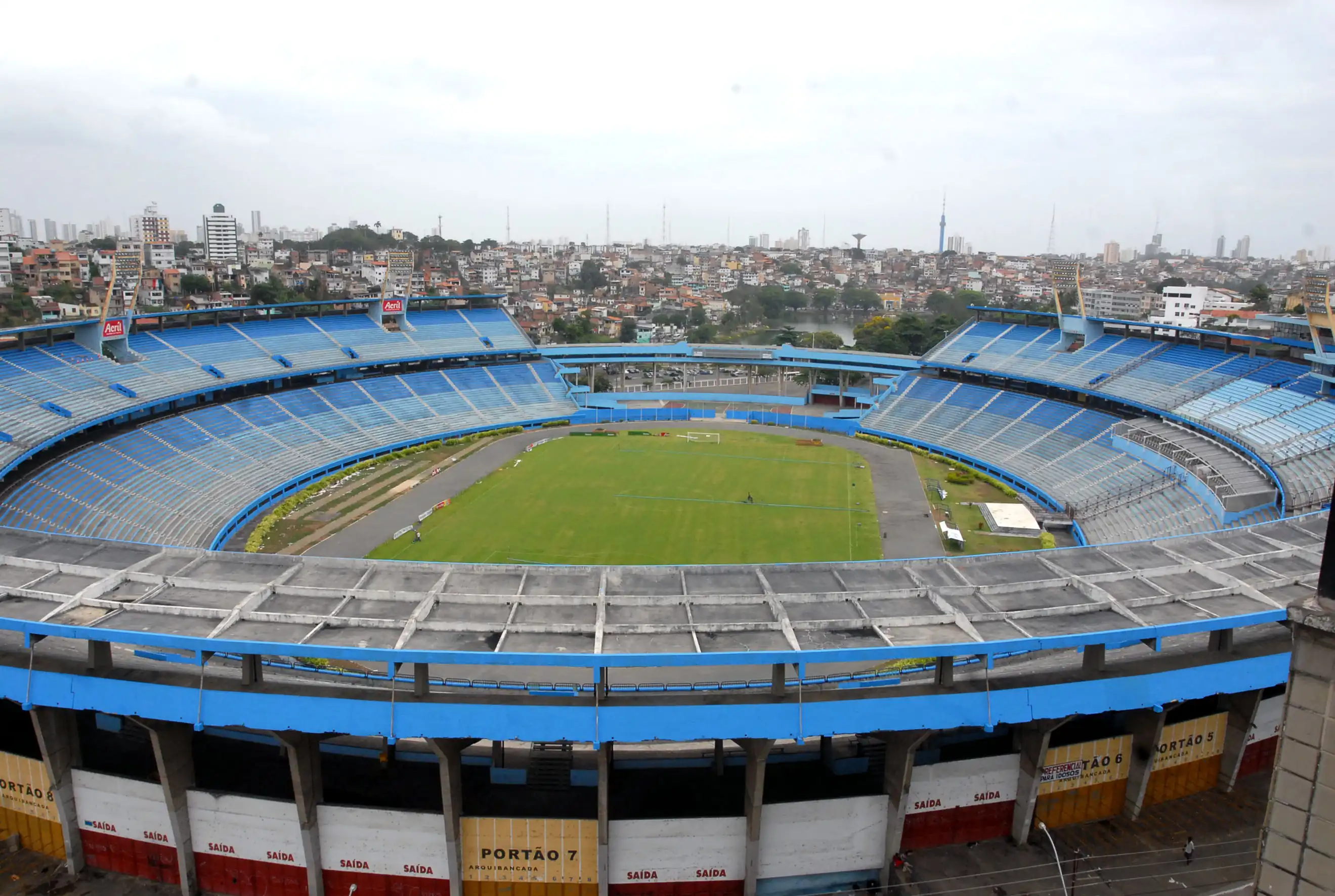 Anterior estadio sede de la Copa América 1989, demolido en agosto de 2010.