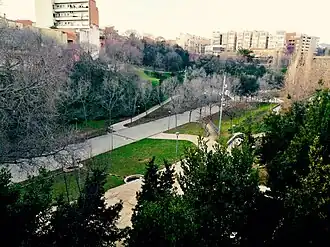 Vista parcial del parque.