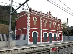 El edificio de viajeros en 2018
