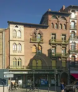 Calle Ozenne en Toulouse (principios del siglo XX)