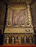 Capilla de los Santos Mártires, en la Catedral de Gerona (retablo de ca. 1690)