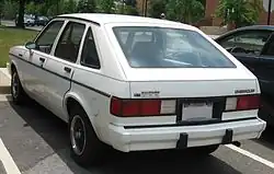 Chevette hatchback cinco puertas (1983)