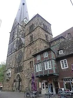 Fachada nordoccidental