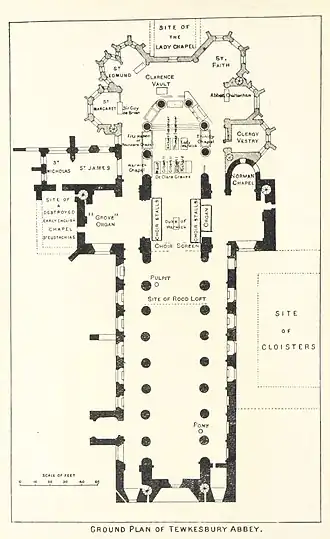 La iglesia sajona bajo la iglesia actual
