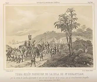 toma de Juan Díaz de Solís.