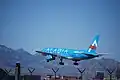 Boeing 757-2G5 (XA-DIA) de Aladia aterrizando en el Aeropuerto Internacional Harry Reid.