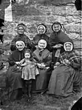Mujeres de Ysbyty Ifan, 1875