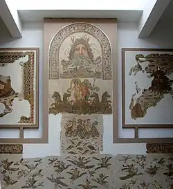 Mosaico del Triunfo de Neptuno, Bardo (Túnez).