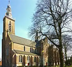 Iglesia de San Bavón en Aardenburg, ejemplo más acabado del gótico escaldino