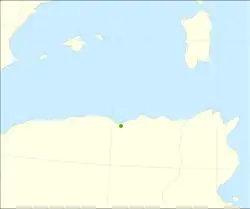 Distribución de Abies numidica.
