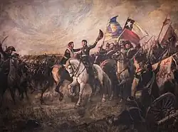 El Abrazo de Maipú.