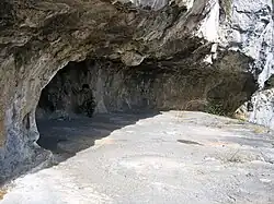 Abrigo rocoso en Thaurac.