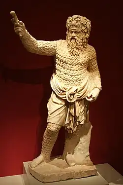 Actor como paposileno, siglo I, Antikensammlung de Berlín.