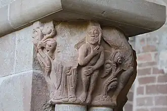 Adán expulsado del paraíso