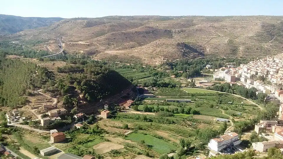 Ademuz. Vega del Turia.