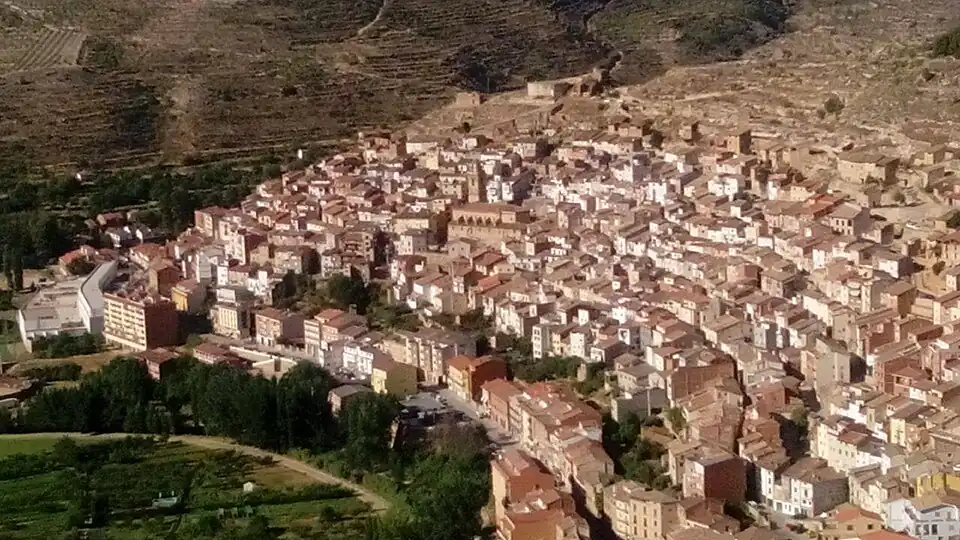 Ademuz. Detalle del núcleo histórico tradicional.