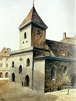 Iglesia de Ruprecht, Viena, 1912.