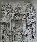 Francesco Grassia, altorrelieve en mármol, 1670.[46]​