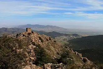 El djebel Afgana en el Bou Taleb