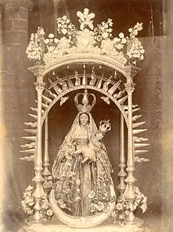 Ntra. Sar. de Los Afligidos. Parroquia de Ntra. Sra. de la Concepción, (1637), Los Realejos, Tenerife. Desaparecida