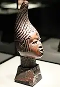 Idia iyoba del Reino de Benín, Nigeria (siglo XVI)