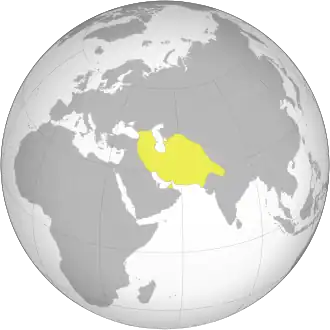 Extensión del Imperio afsárida bajo Nader Shah