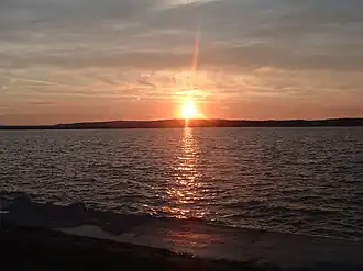 Lago Velence cerca de Agárd